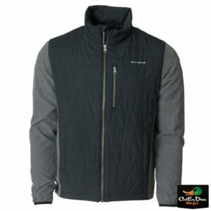 NWT Banded Banded 24/7 Hybrid Full Zip Men's Black/Gray Puffer Jacket Size 3XL